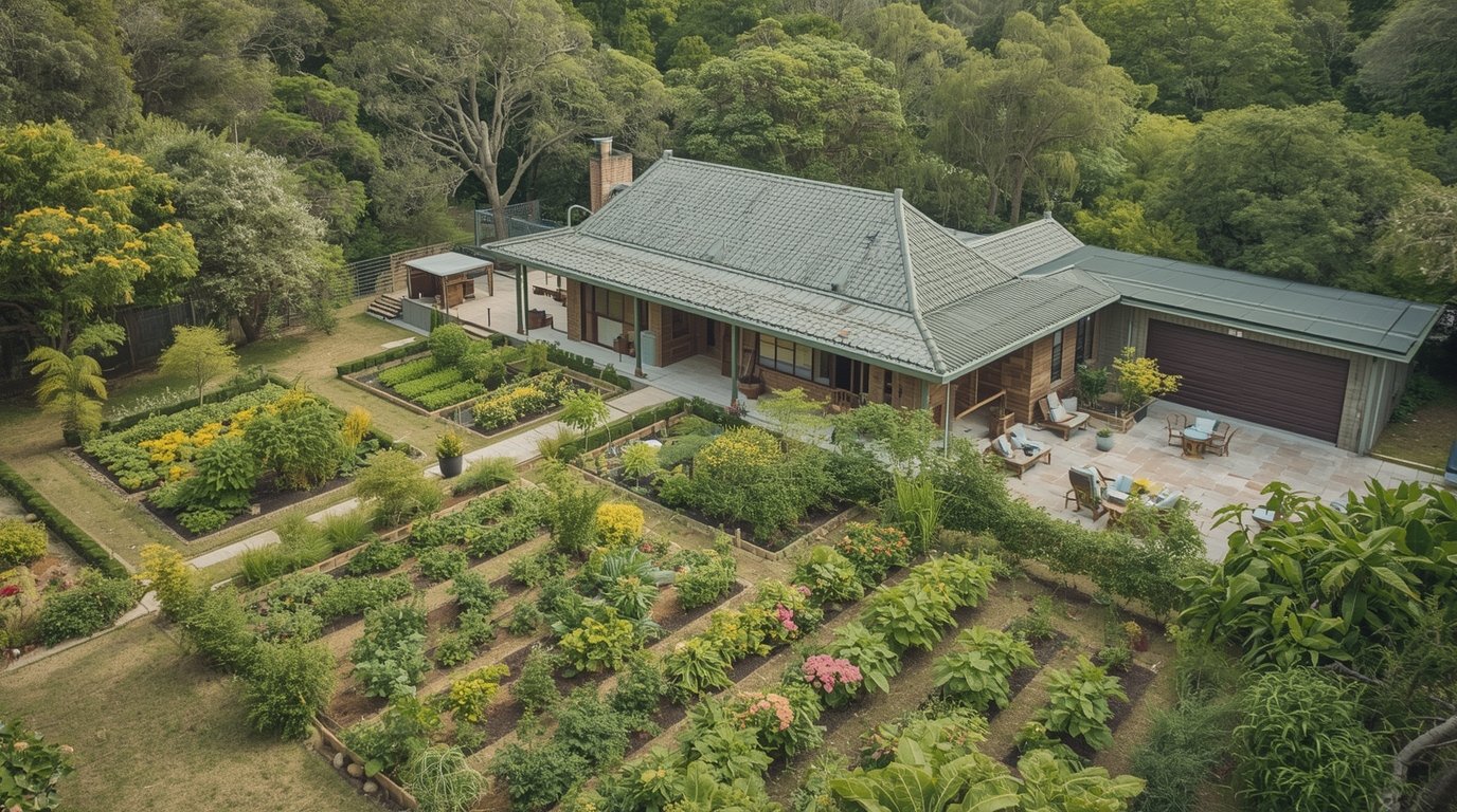 Edible garden design by Schoolidrawor