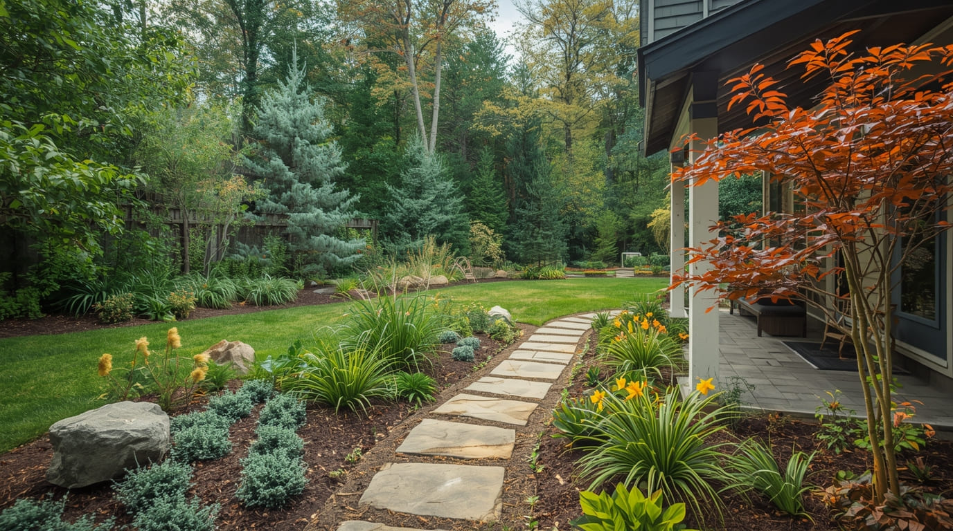 Residential landscaping design by Schoolidrawor